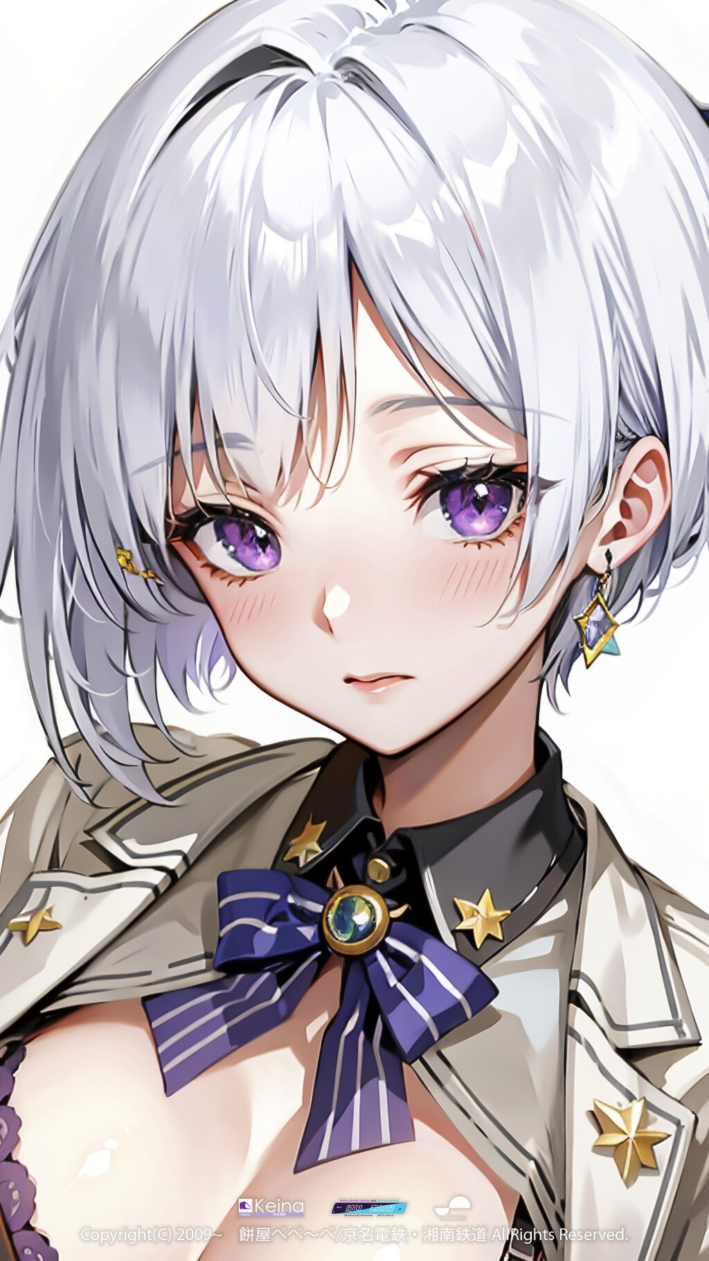 秋をイメージした弊社キャラクター【けい あいな】