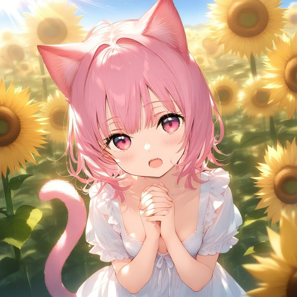 ケモ神様は、お胸は大きくしてくださらないのかなぁ？ | の人気AIイラスト・グラビア