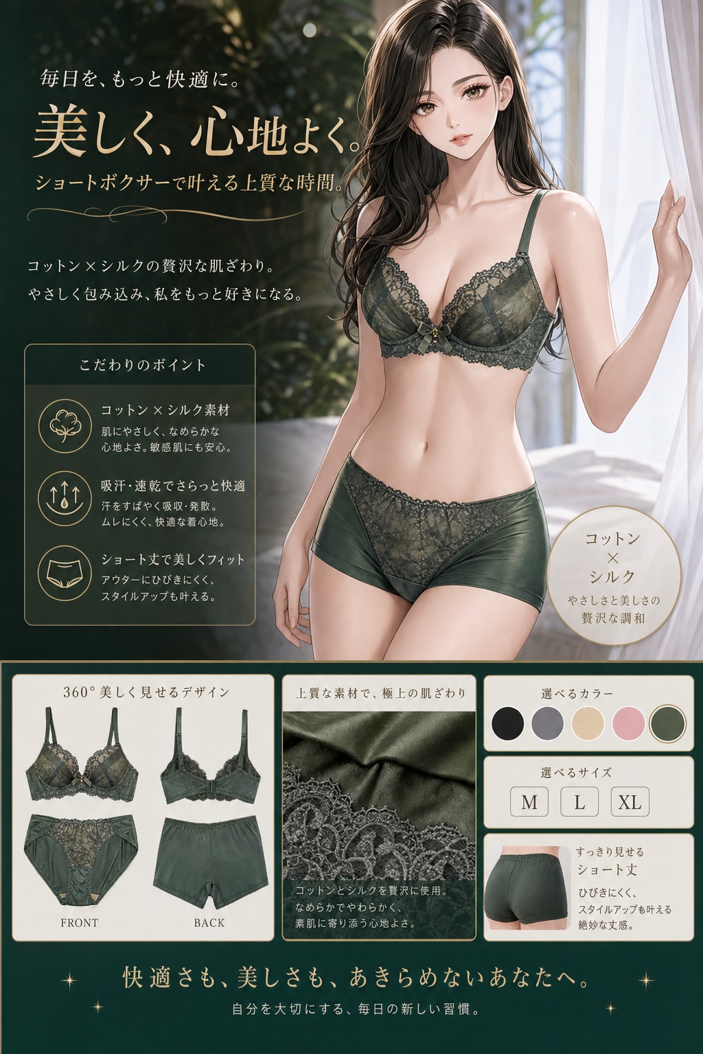 下着の広告