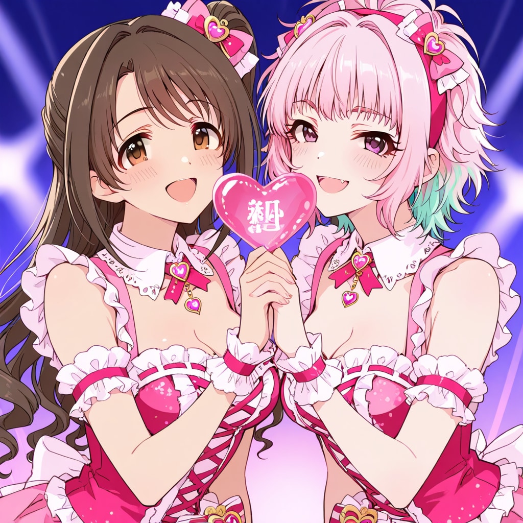 島村卯月＆夢見りあむのライブ