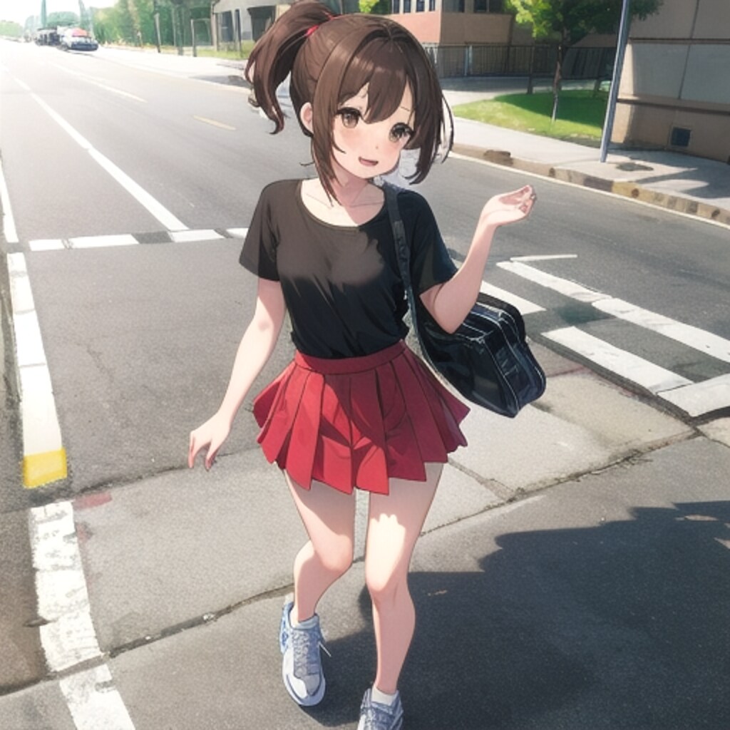 ルンルンな雫ちゃん