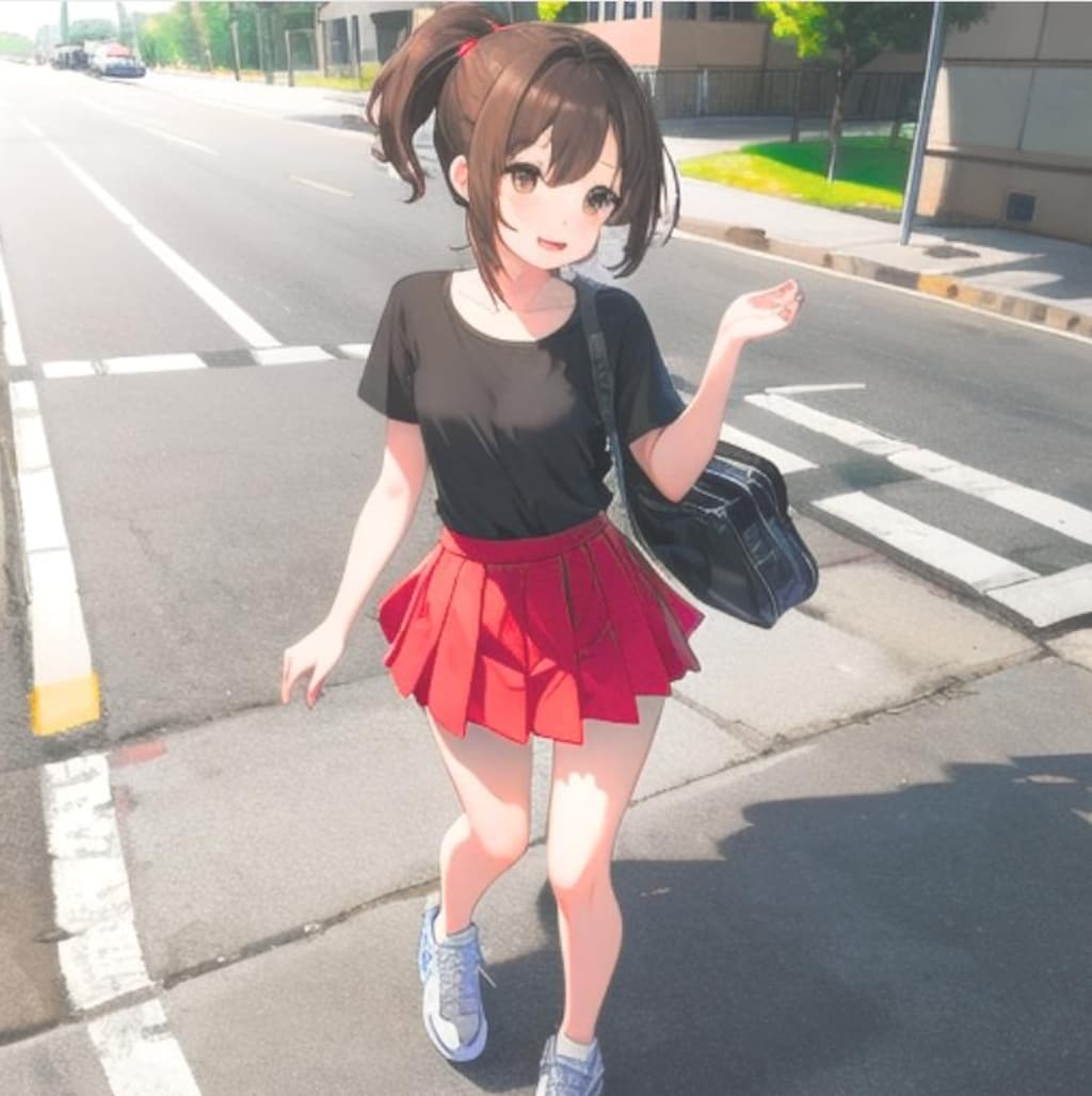 ルンルンな雫ちゃん