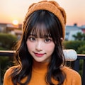 ニットでポロリ 8枚目