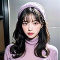 ニットでポロリ 5枚目