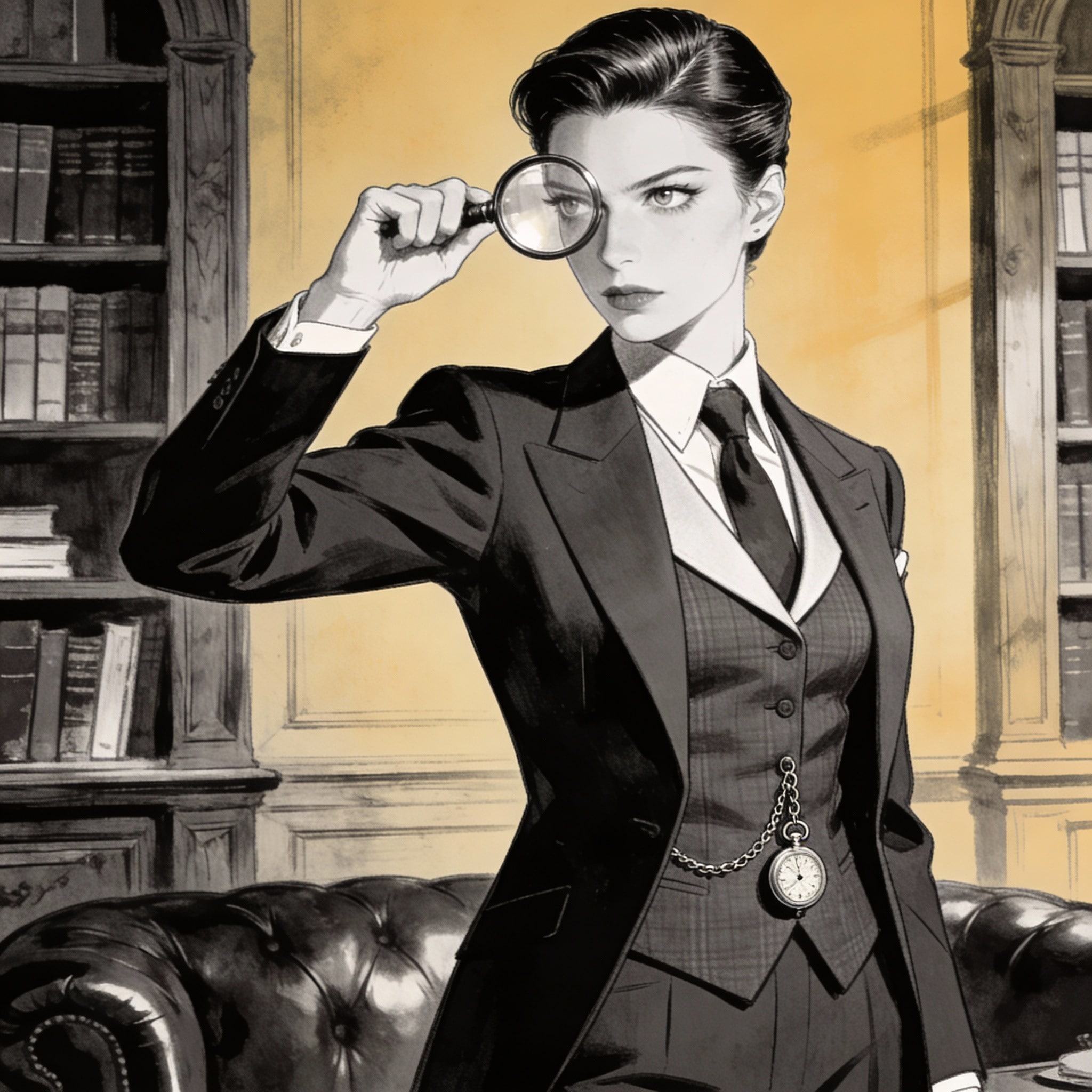 イケジョ探偵さん | の人気AIイラスト・グラビア