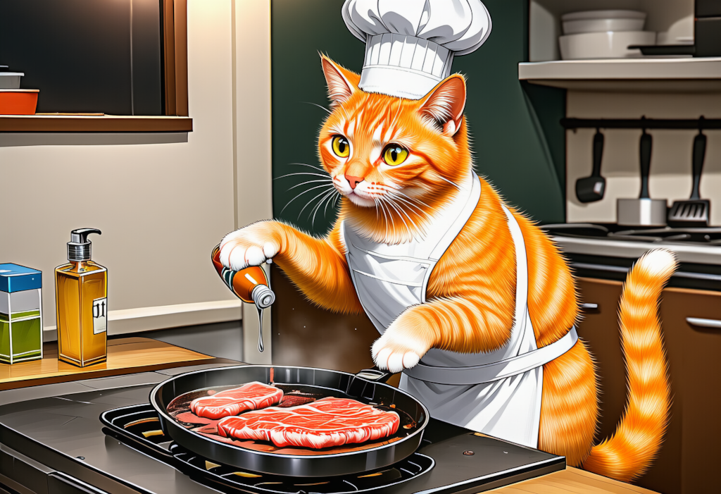 Cooking Cat