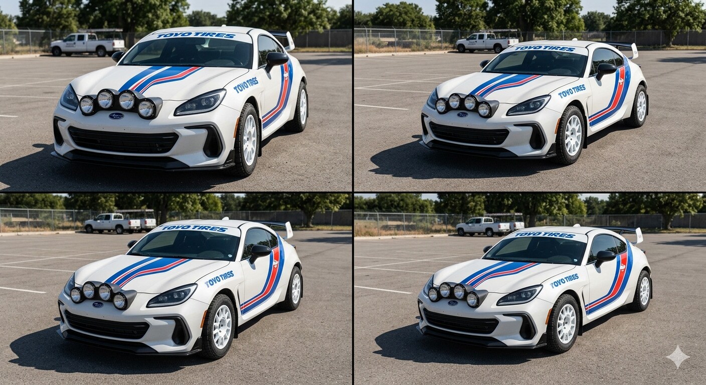 トーヨータイヤBRZラリーカー