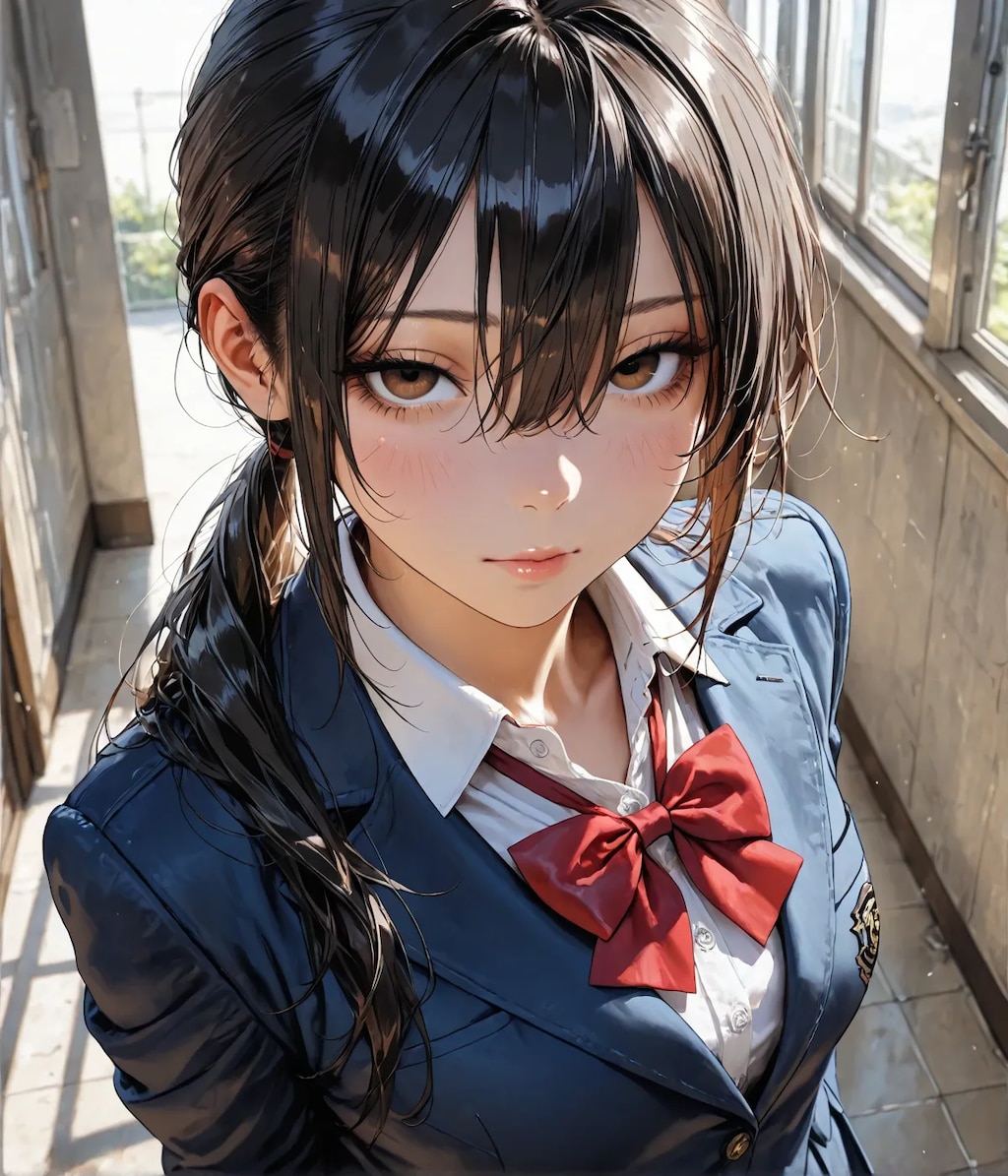 いつも教室の隅っこで目立たないあの子🤔