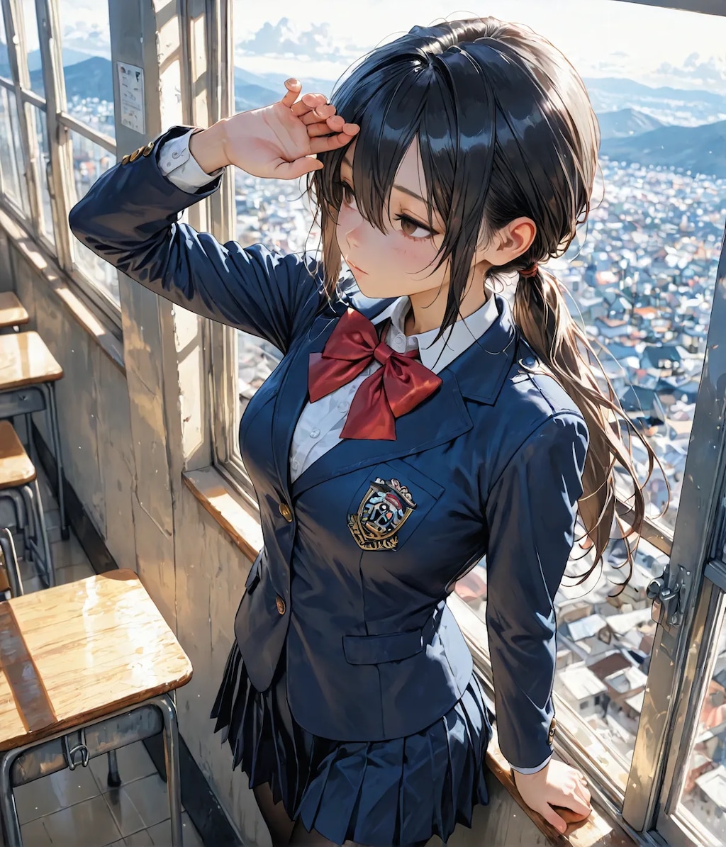 いつも教室の隅っこで目立たないあの子🤔