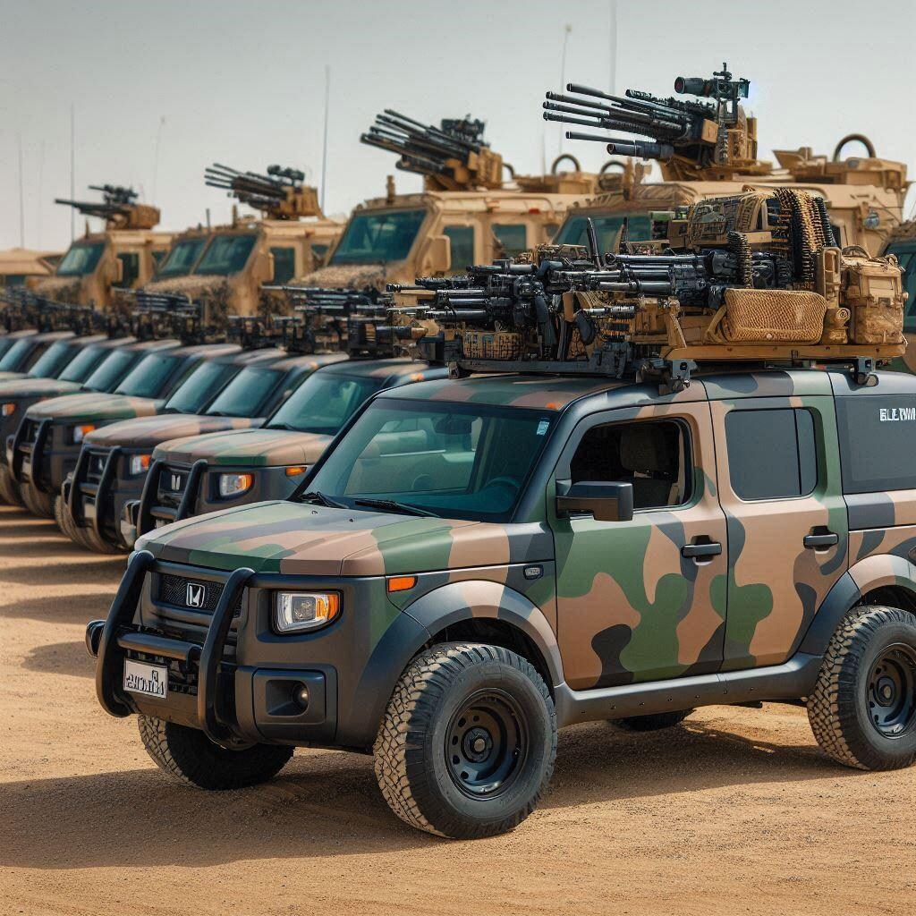 ホンダエレメント軍用車