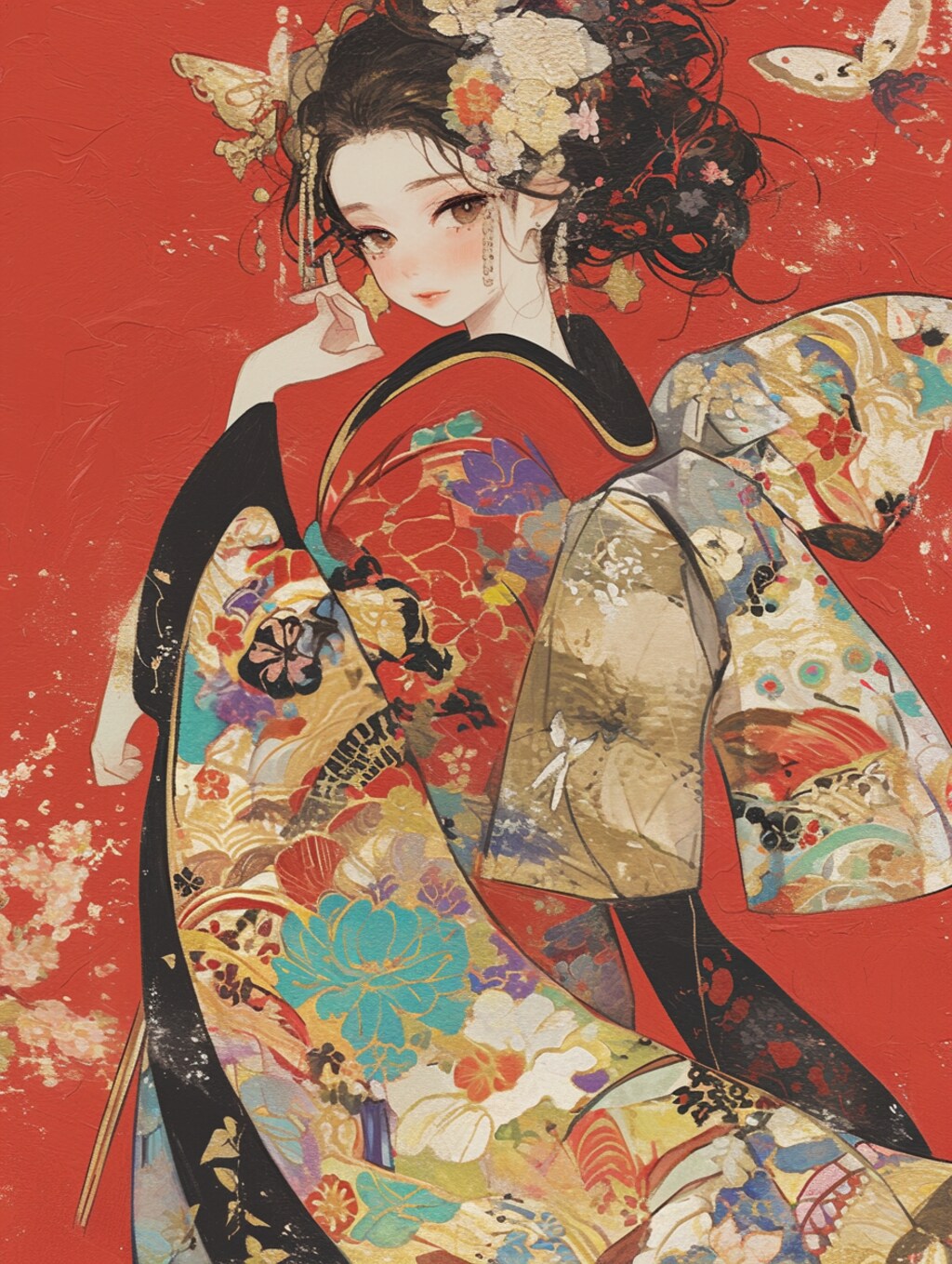 大島紬　其のニ