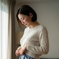 ミニスカートを恥ずかしがる人妻 6枚目