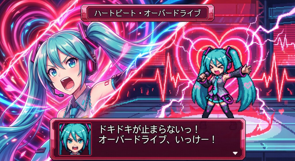 初音ミクとスーパーロボット大戦のコラボ