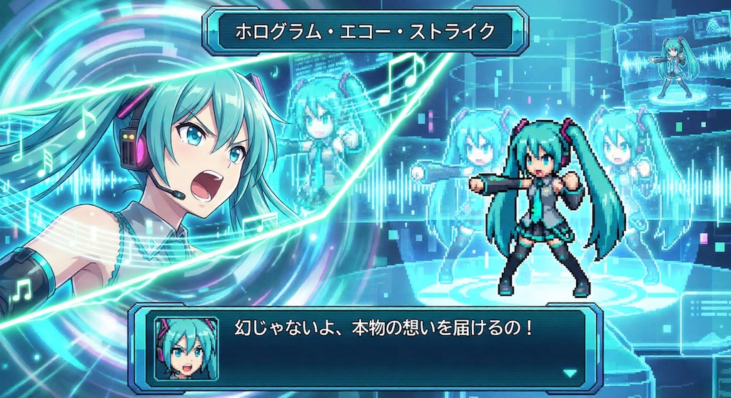 初音ミクとスーパーロボット大戦のコラボ