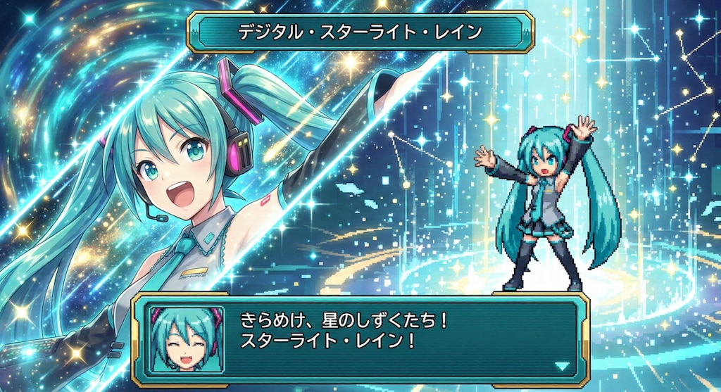 初音ミクとスーパーロボット大戦のコラボ