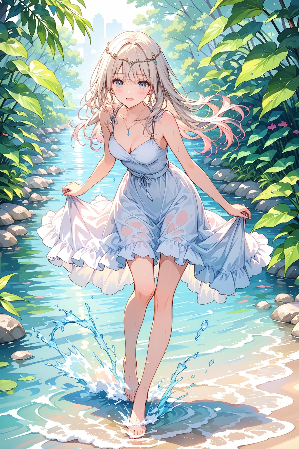 水しぶきの向こうへ