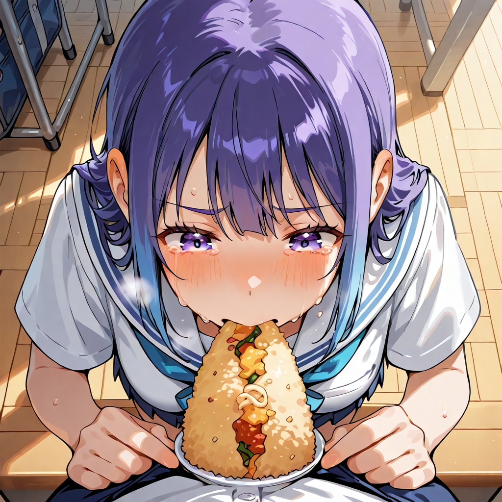 カツ丼落下バトル！