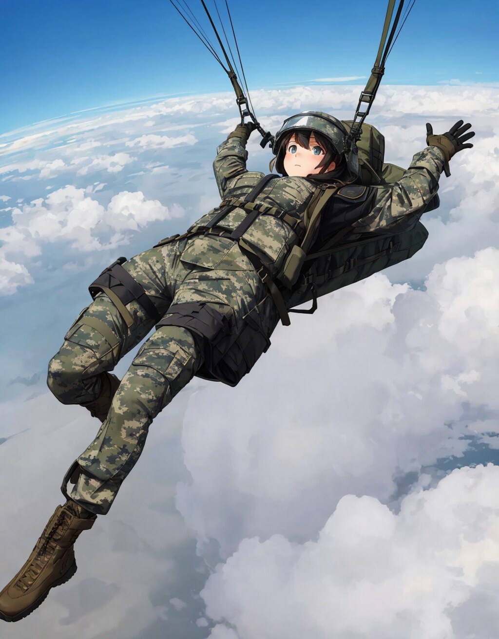 降下始め