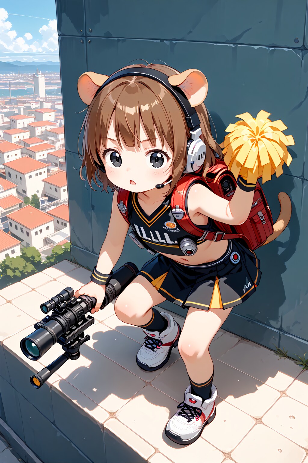 隠密偵察型チアガール