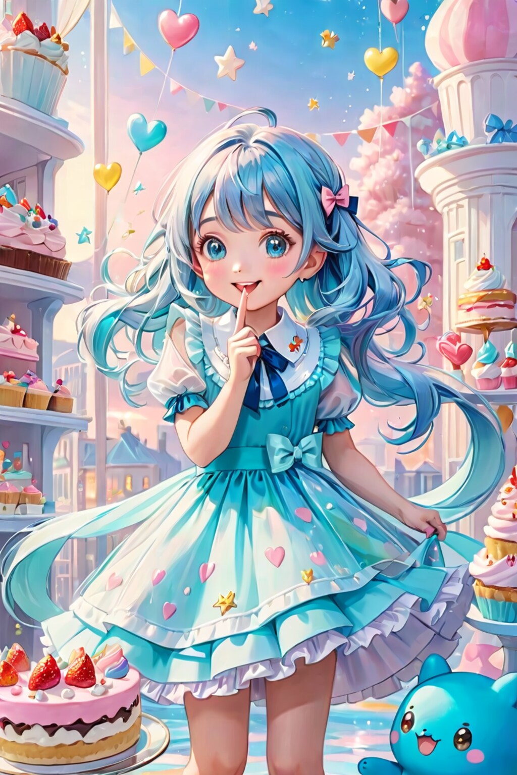 ケーキ食べよ？