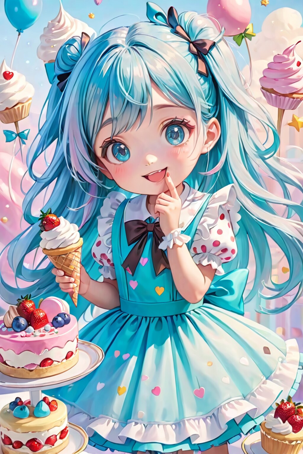 ケーキ食べよ？