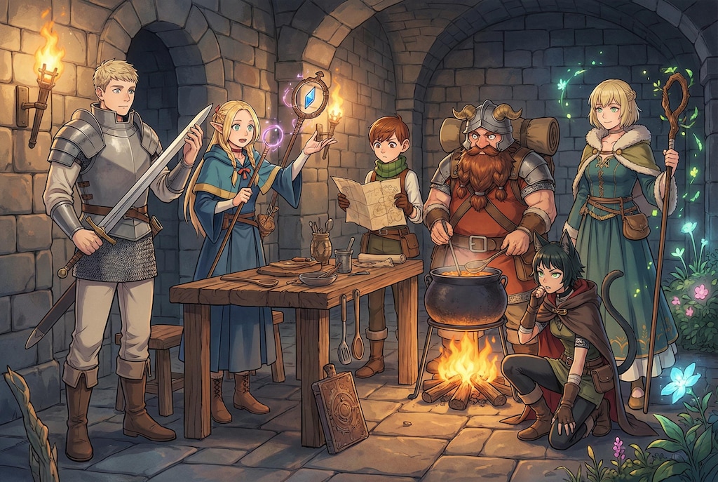 ダンジョンの夕餉