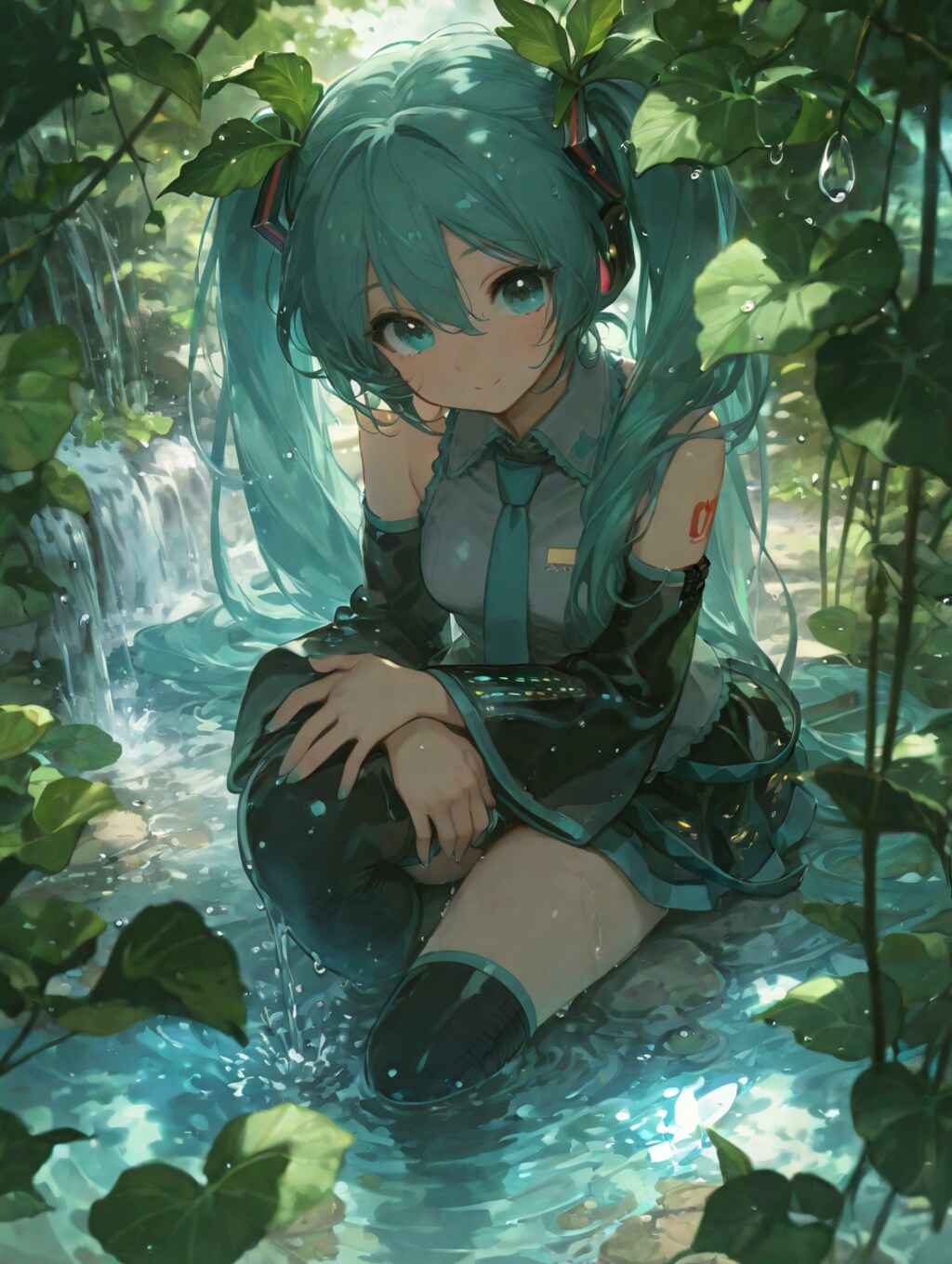 水浴び