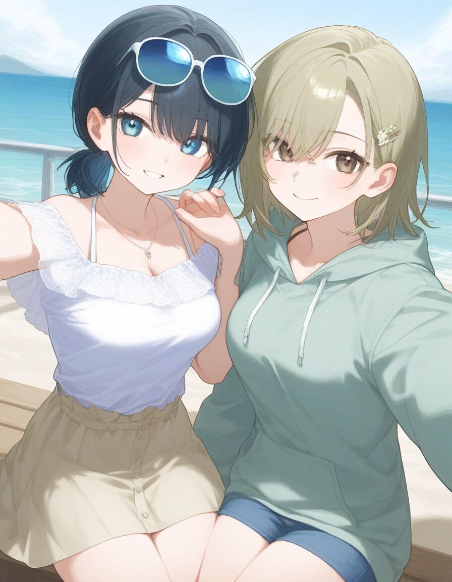 記念撮影 | の人気AIイラスト・グラビア