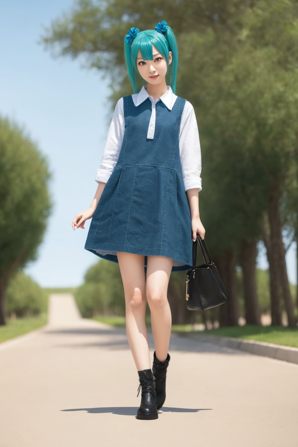 GARNET 初音ミク、全身ショット