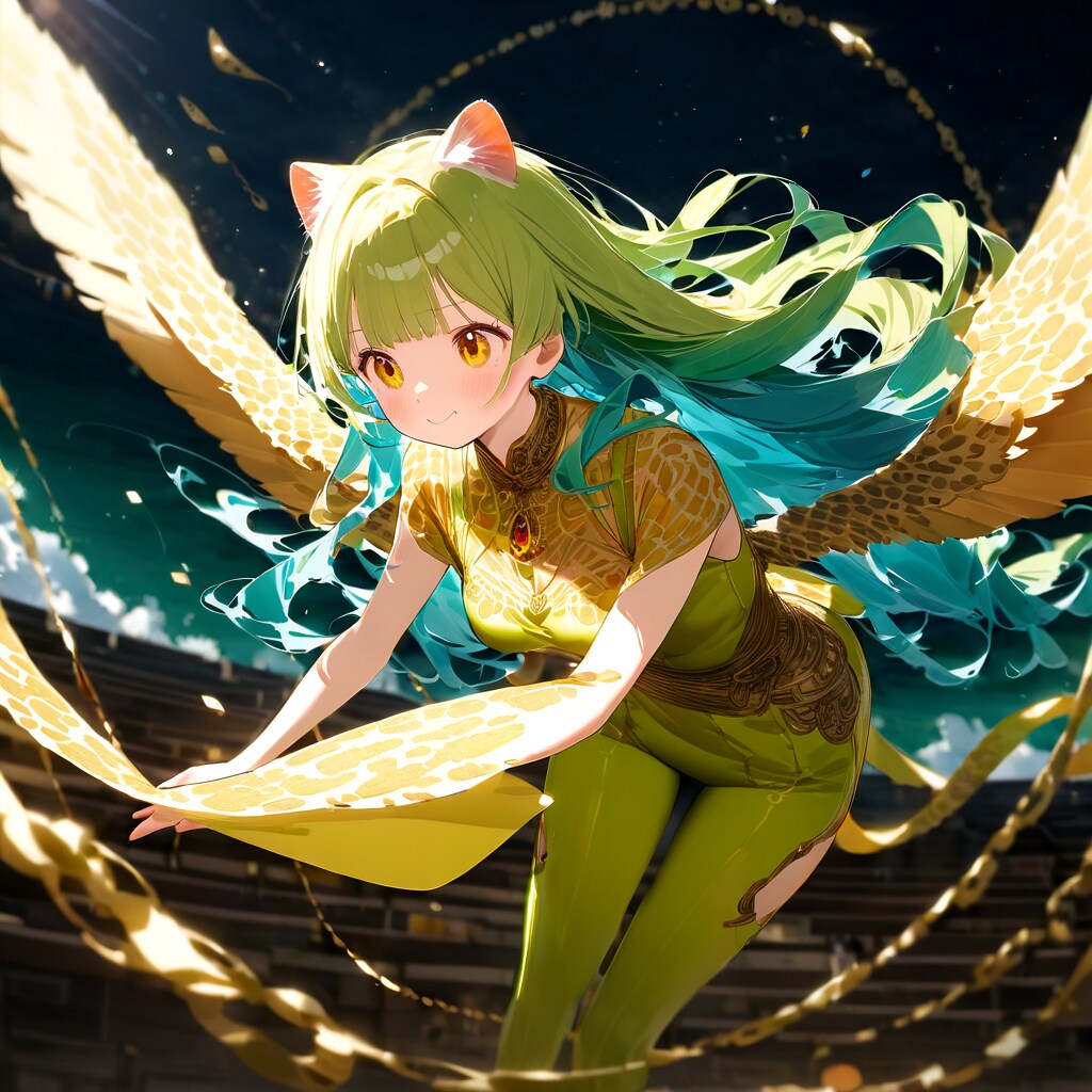 スナネコ空を飛ぶ | の人気AIイラスト・グラビア