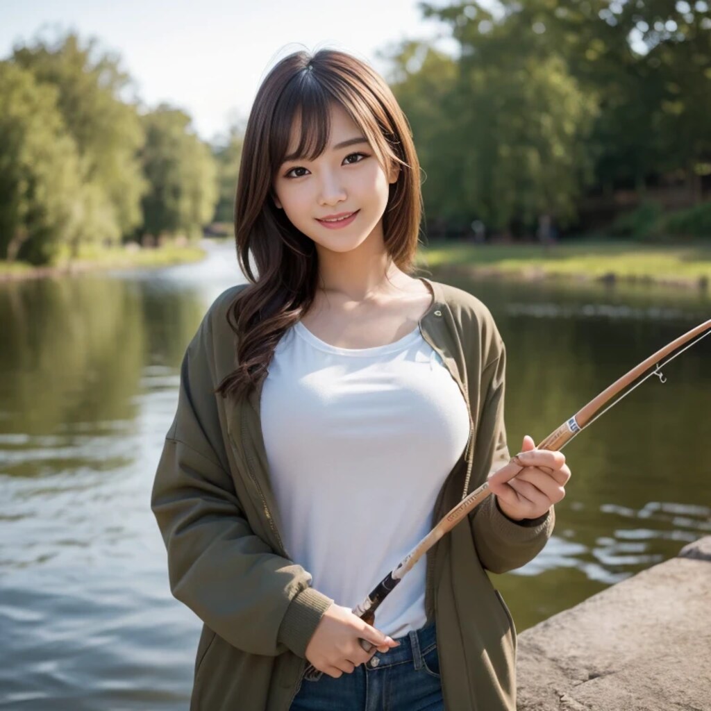 釣りガール
