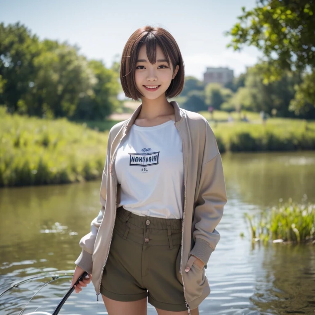 釣りガール