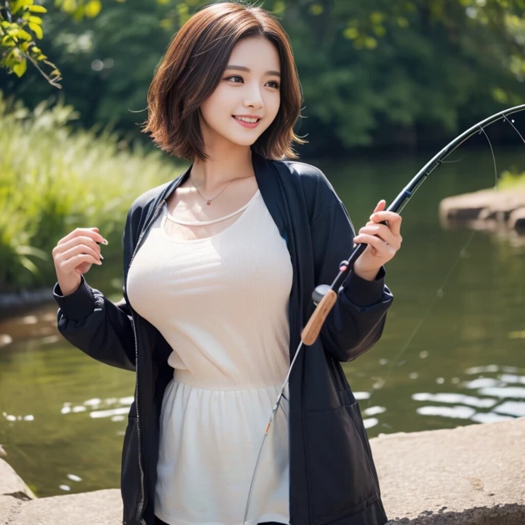 釣りガール