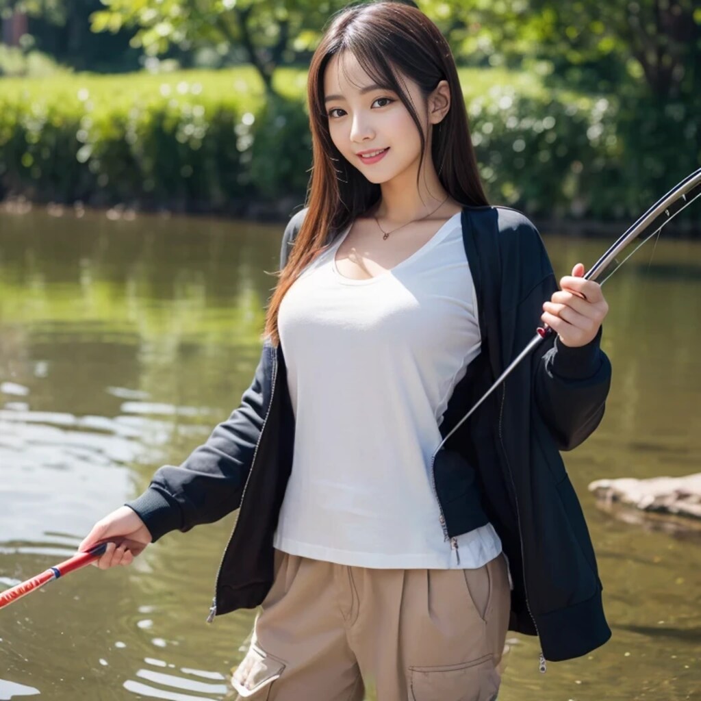 釣りガール