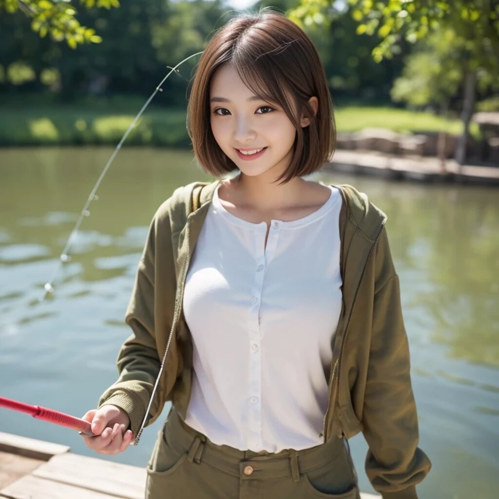 釣りガール