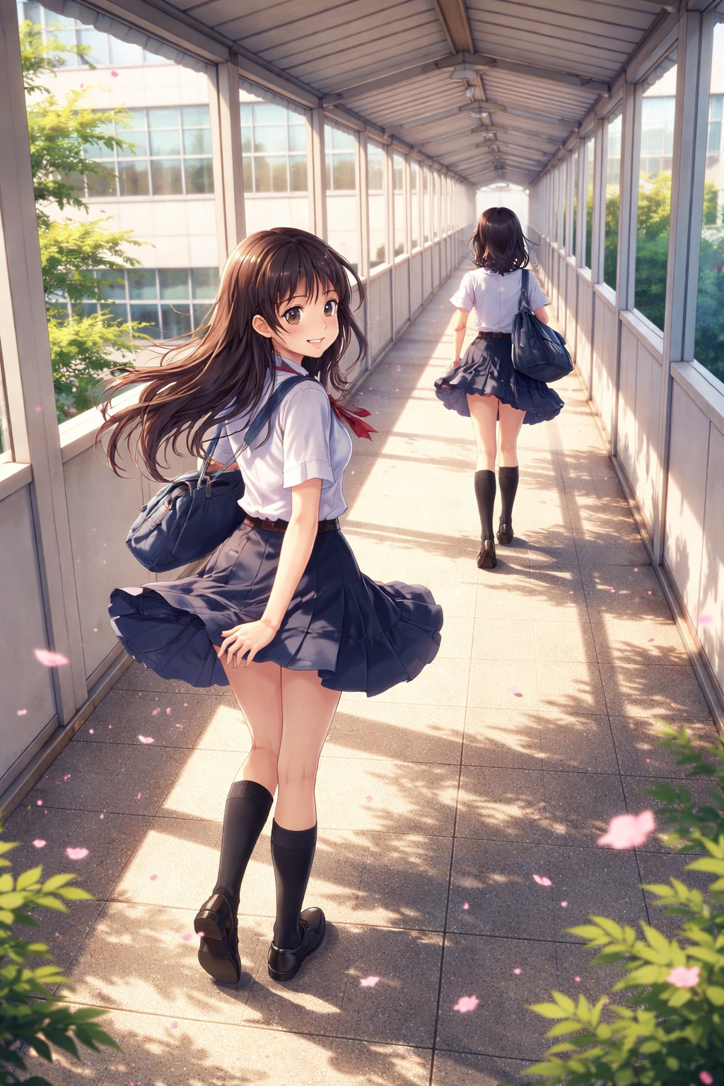 わたりろうかふわふわ | の人気AIイラスト・グラビア