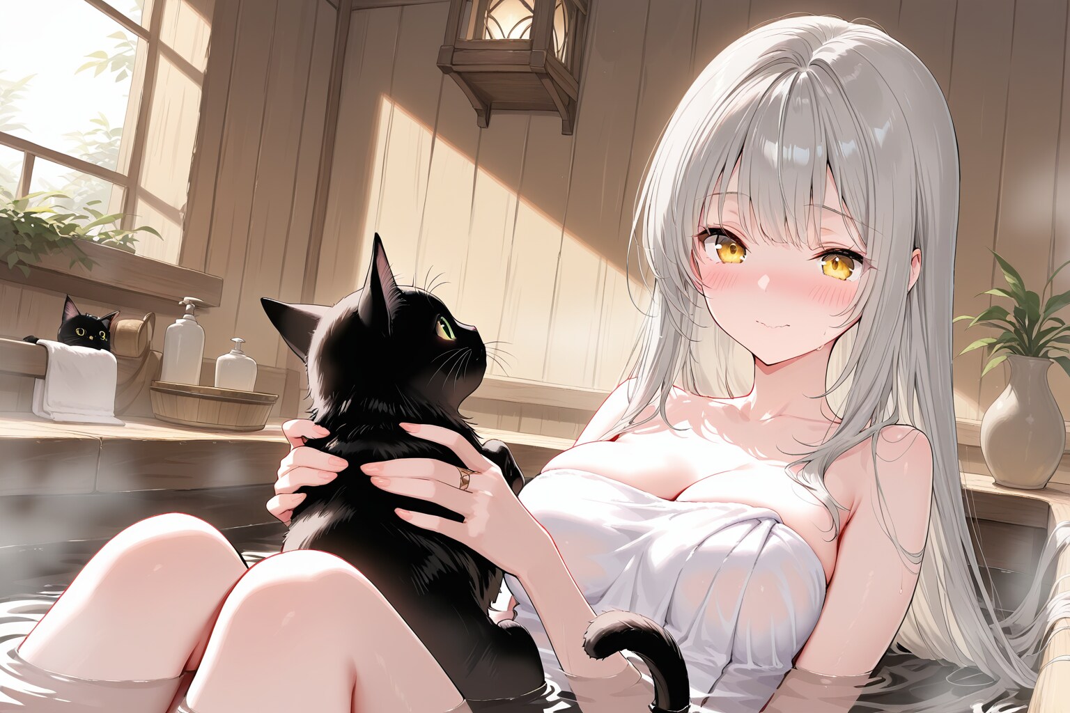 お風呂ジルリィちゃん