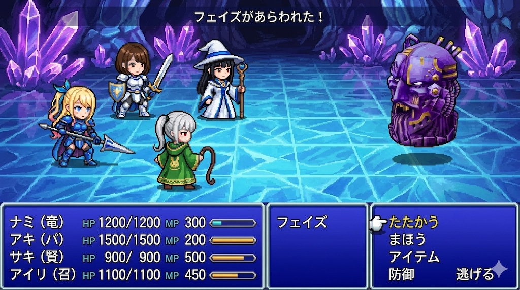 フェイズが現れた！