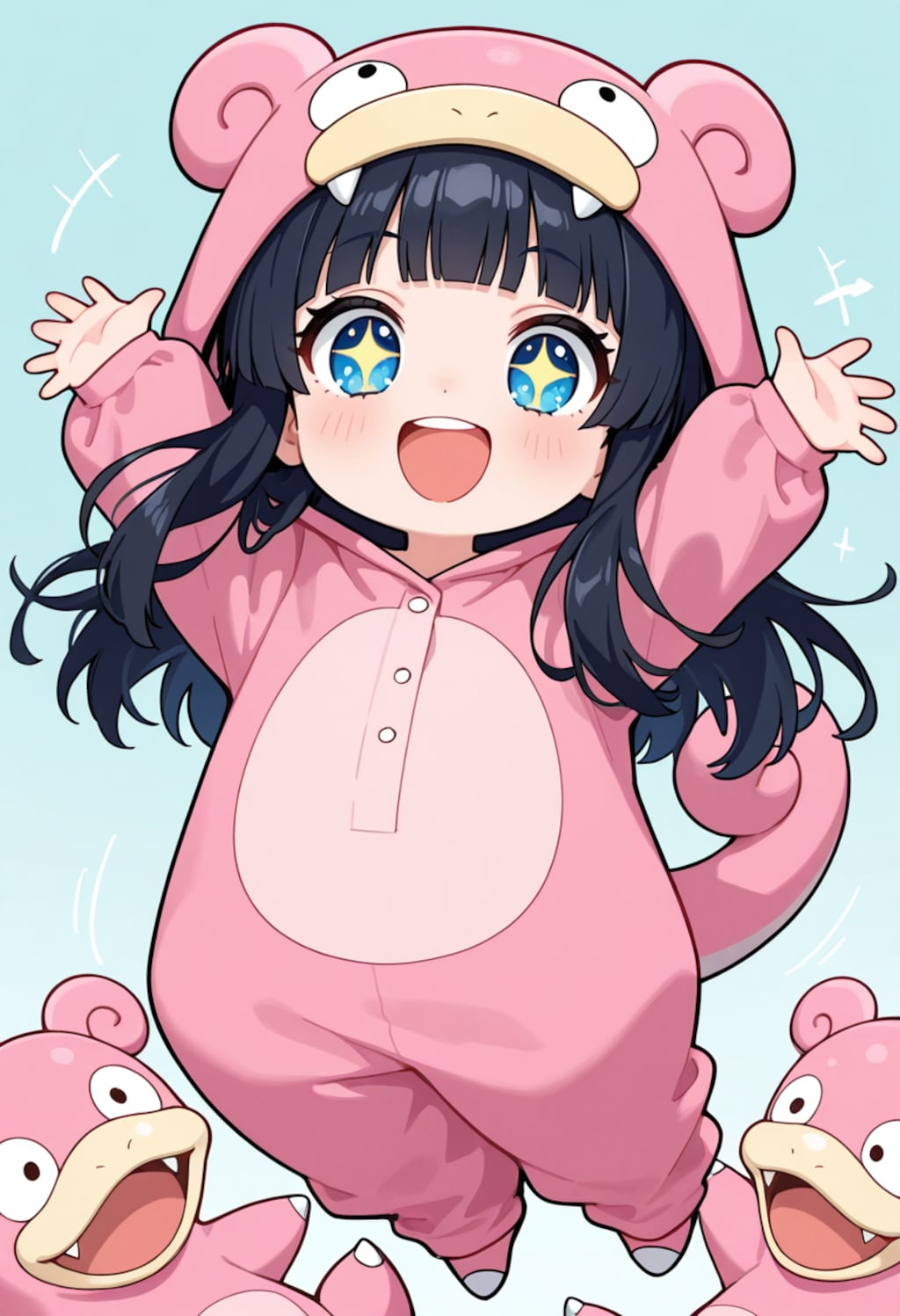 ヤドンがいっぱい