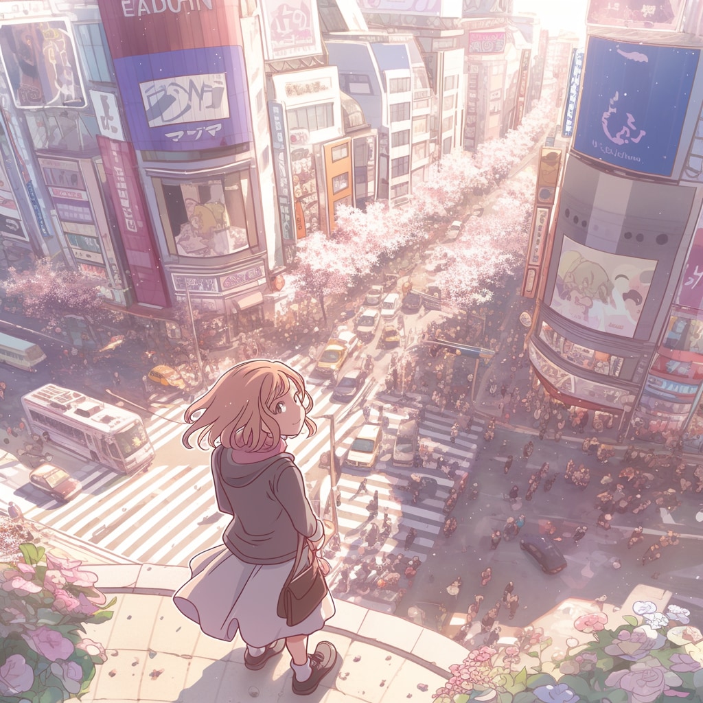 渋谷の女の子 shibuya girl