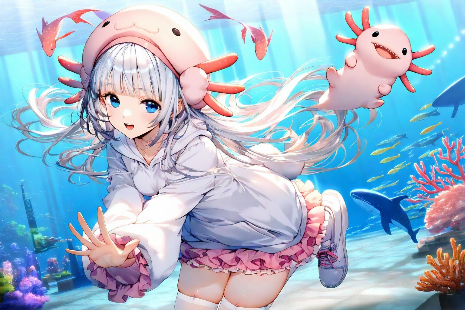 水族館に行こう | の人気AIイラスト・グラビア