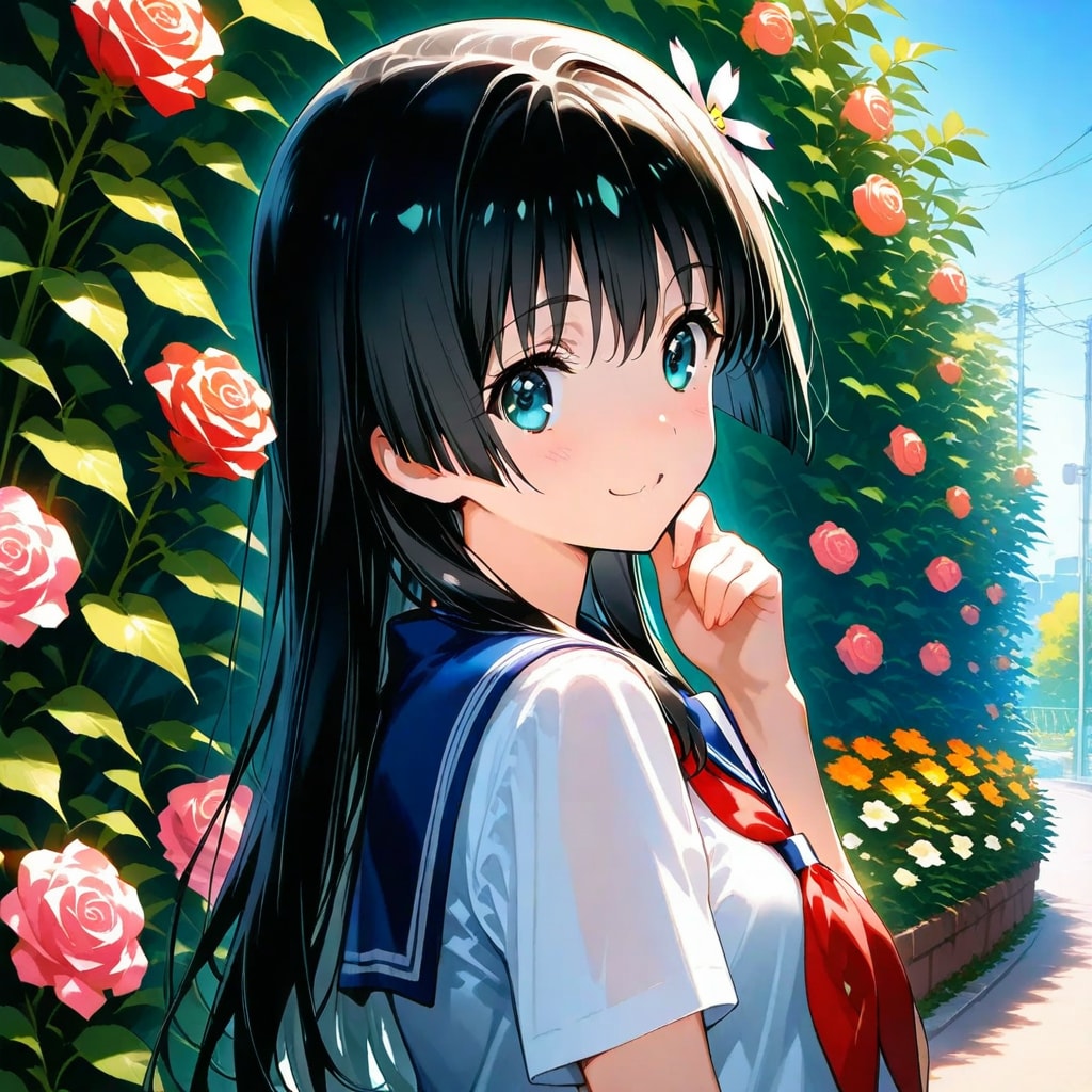 淑やかな…佐☝️涙子🌻