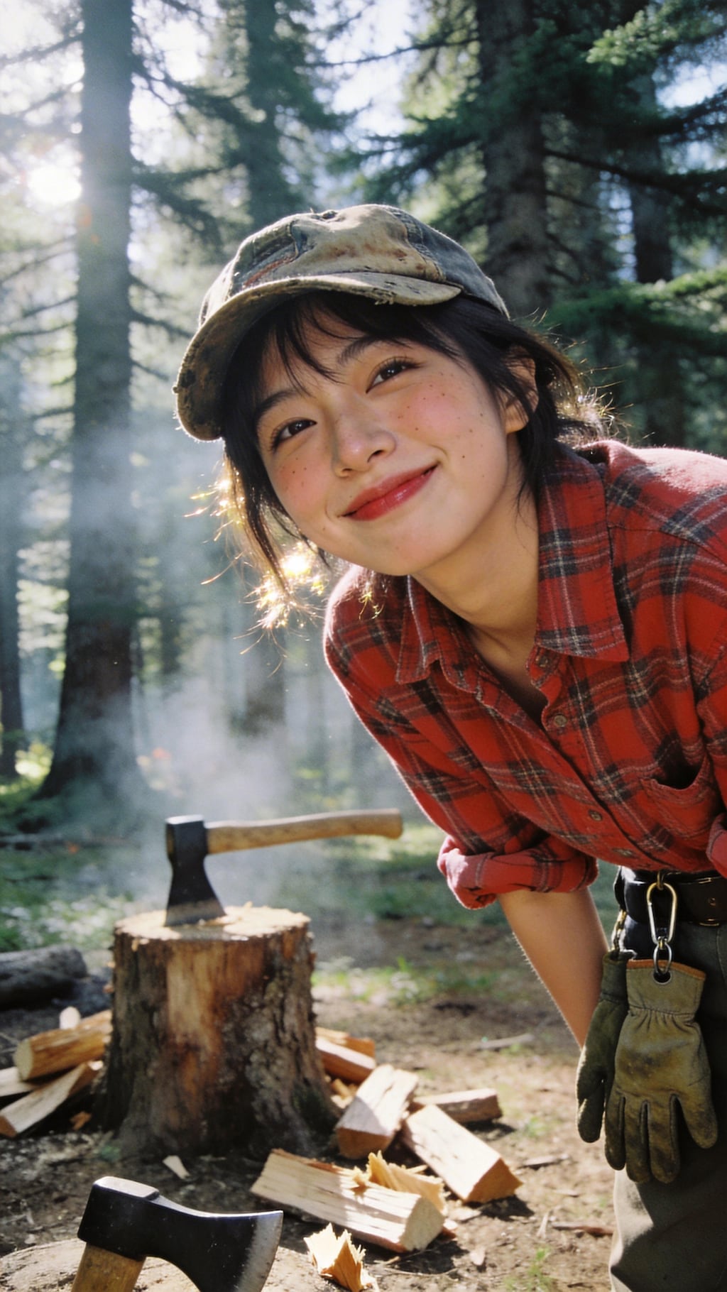 The Woodcutter's Smile