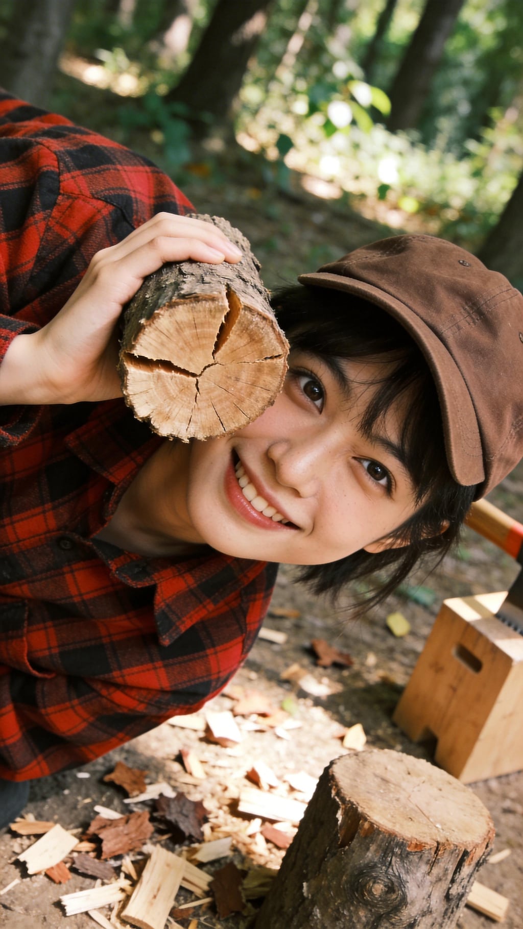 The Woodcutter's Smile