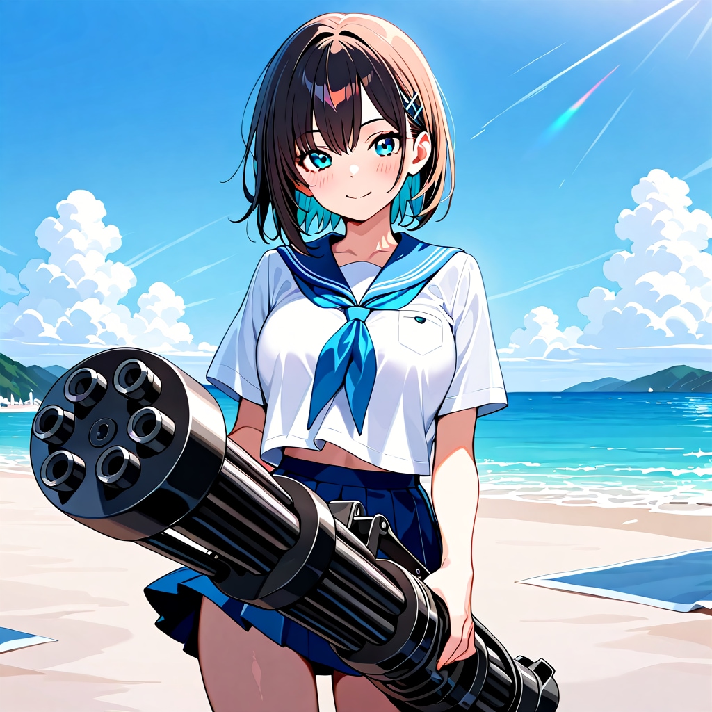 セーラー服と機関砲