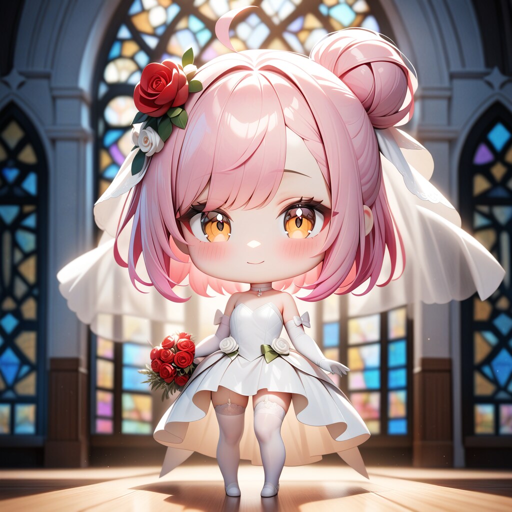 ロリ花嫁I花 デフォルメフィギュア風