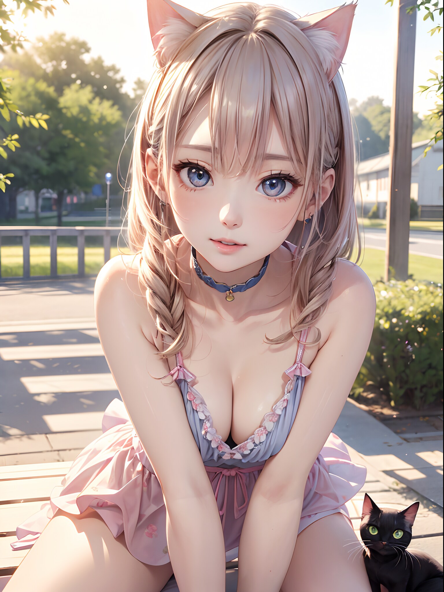 道にお迷いですかにゃ🐱❓