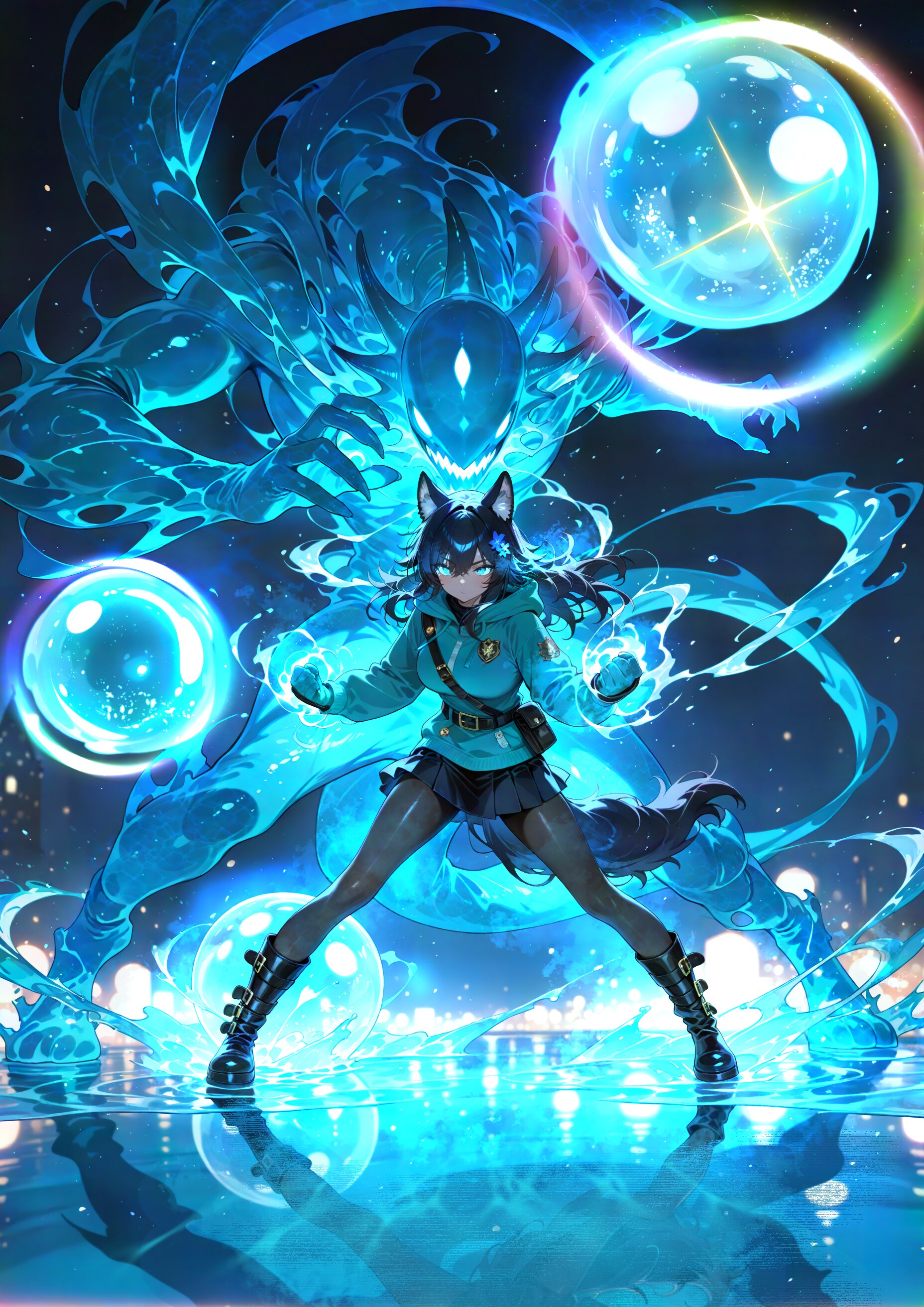 Water Play Begins | の人気AIイラスト・グラビア
