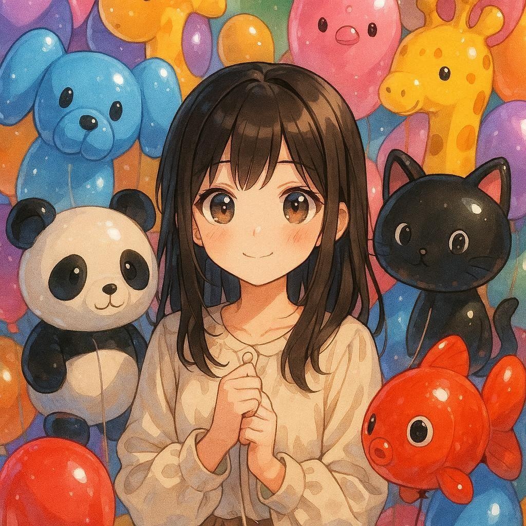 ２歌う風船・踊る風船♪