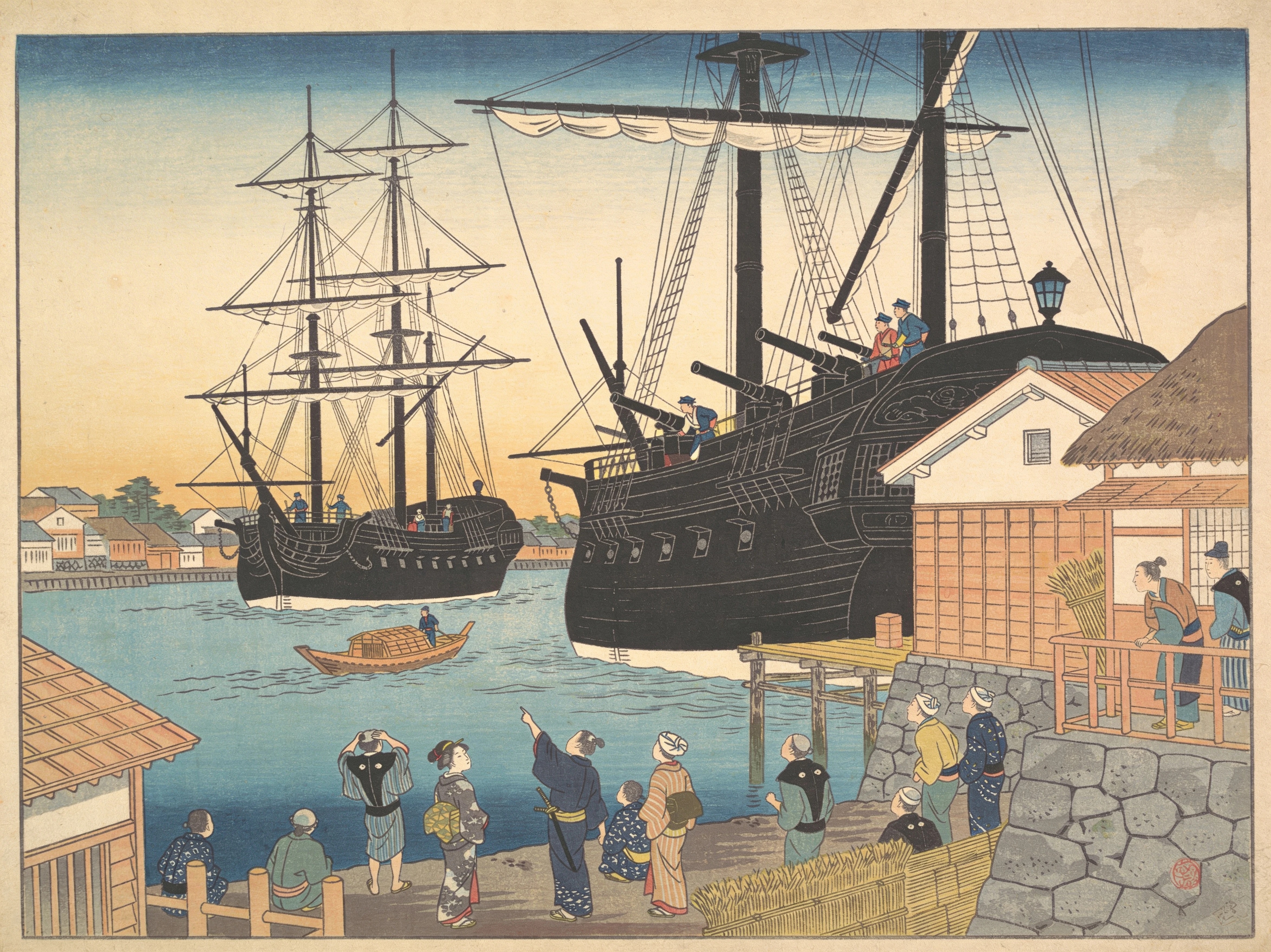 なんだあの黒い船は | の人気AIイラスト・グラビア